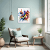 Vivid Color Serenity Living Room Demo