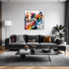Vivid Color Serenity Living Room Demo