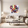 Vivid Color Serenity Living Room Demo
