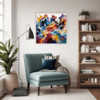 Vivid Color Serenity Living Room Demo