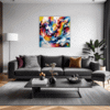 Vivid Color Serenity Living Room Demo