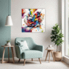 Vivid Color Serenity Living Room Demo