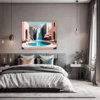 Waterfall Tranquility Bedroom Demo