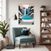 Waterfall Tranquility Living Room Demo
