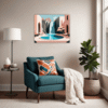 Waterfall Tranquility Living Room Demo