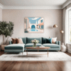 Waterfall Tranquility Living Room Demo