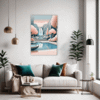 Waterfall Tranquility Living Room Demo