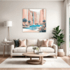 Waterfall Tranquility Living Room Demo