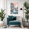 Waterfall Tranquility Living Room Demo