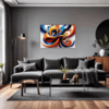 Wavy Color Flow Living Room Demo