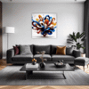 Wavy Color Flow Living Room Demo