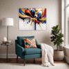 Wavy Color Flow Living Room Demo