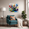 Wavy Color Mix Living Room Demo