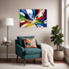 Wavy Color Mix Living Room Demo