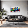 Wavy Color Mix Living Room Demo