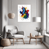 Whimsical Color Rave Living Room Demo
