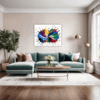Whimsical Color Rave Living Room Demo