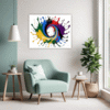 Whimsical Color Rave Living Room Demo