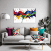 Whimsical Color Rave Living Room Demo