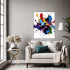 Whimsical Color Rave Living Room Demo
