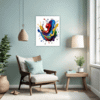Whimsical Color Rave Living Room Demo