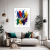 Whimsical Color Rave Living Room Demo