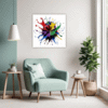 Whimsical Color Rave Living Room Demo