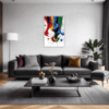 Whimsical Color Rave Living Room Demo