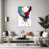 Whimsical Color Rave Living Room Demo