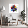 Whimsical Color Rave Living Room Demo
