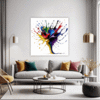 Whimsical Color Rave Living Room Demo
