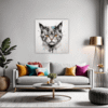Whimsical Scottish Cat Living Room Demo