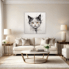 Whimsical Scottish Cat Living Room Demo