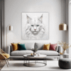 White Maine Coon Living Room Demo