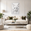 White Maine Coon Living Room Demo