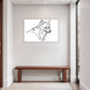Wild Gray Wolf Hallway Demo