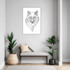 Wild Gray Wolf Hallway Demo