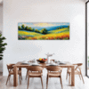Wind-Swept Rolling Hills Dining Room Demo