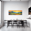 Wind-Swept Rolling Hills Dining Room Demo