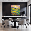 Wind-Swept Rolling Hills Dining Room Demo