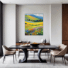 Wind-Swept Rolling Hills Dining Room Demo