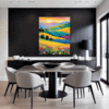 Wind-Swept Rolling Hills Dining Room Demo