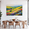Wind-Swept Rolling Hills Dining Room Demo