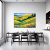 Wind-Swept Rolling Hills Dining Room Demo