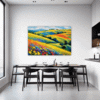 Wind-Swept Rolling Hills Dining Room Demo