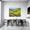 Wind-Swept Rolling Hills Dining Room Demo