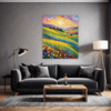 Wind-Swept Rolling Hills Living Room Demo
