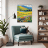 Wind-Swept Rolling Hills Living Room Demo