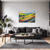 Wind-Swept Rolling Hills Living Room Demo