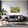 Wind-Swept Rolling Hills Living Room Demo